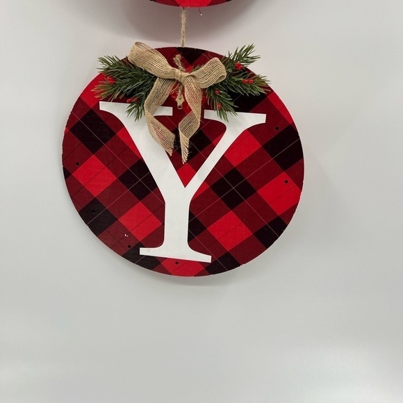 3-Piece Christmas Wreath Decoration Set, JOY - Picture 7 of 10